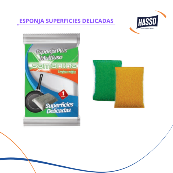 SAMANTHA FIBRA ESPONJA SUPERFICIE DELICADAS