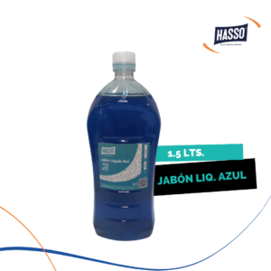 HASSO JABON LIQ. AZUL PREP- 1.5 LT-