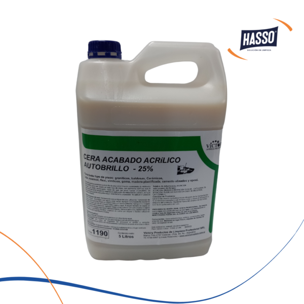 VICTORY CERA ACAB. ACRÍLICO AUTOBRILLO (25%) 5L